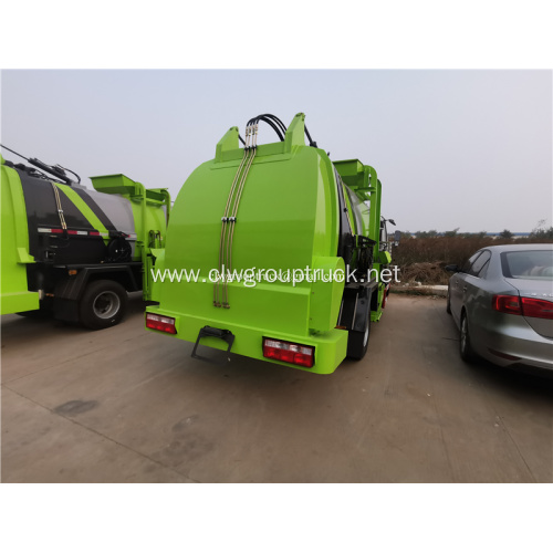 Dongfeng low price trash compactor truck